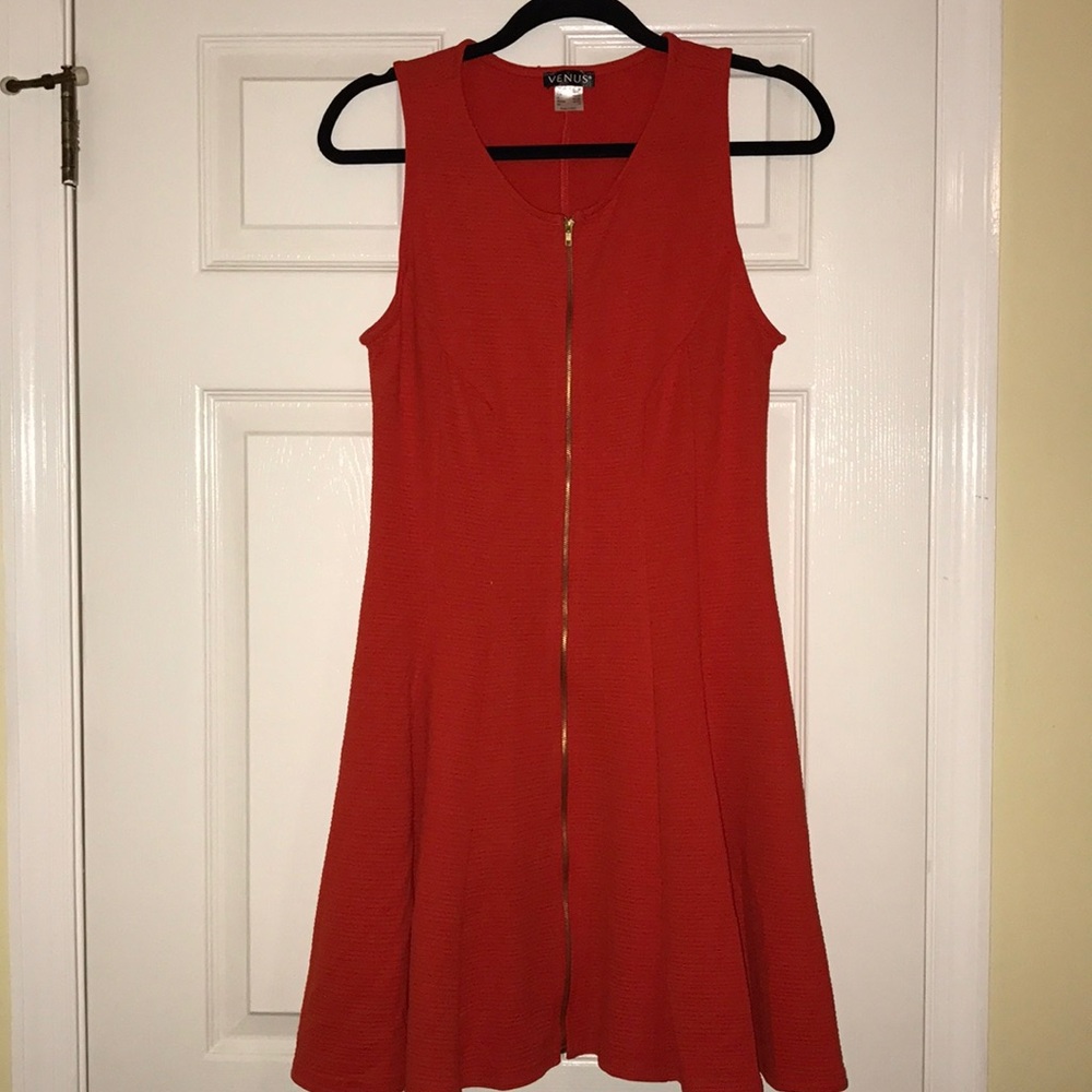 Orange tennis dress